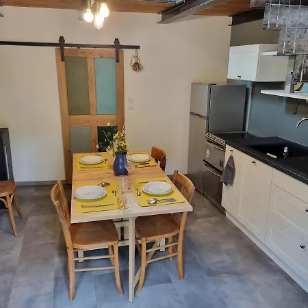 Mini Maison Terrasse Vue Montagne Proche Puy Mary Vakantiehuis *